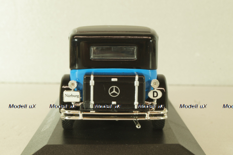 Mercedes-Benz Nurburg 460 N Pullman-Limousine (W08) 1929, blue 7905007, WhiteBox 1:43