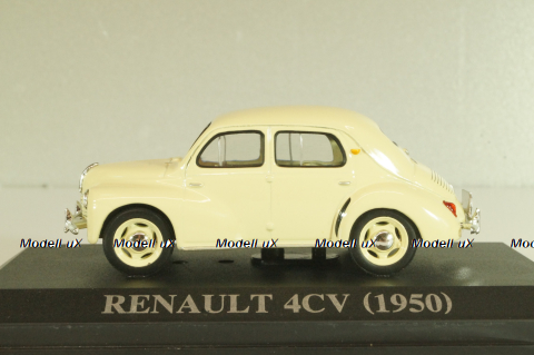 Renault 4CV 1950, beige, Altaya 1:43