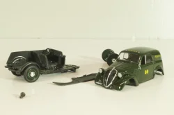 Simca 5 Fourgonnette "Post" 1938, van, 082050617, Atlas 1:43 На запчасти!