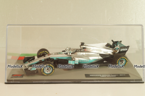 Mercedes AMG F1 W08 EQ Power+  #44 L.Hamilton 2017, Formula 1, AMG Petronas Motorsport, Formula 1 Collection #81, Altaya 1:43 