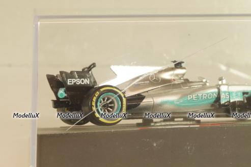 Mercedes AMG F1 W08 EQ Power+  #44 L.Hamilton 2017, Formula 1, AMG Petronas Motorsport, Formula 1 Collection #81, Altaya 1:43 