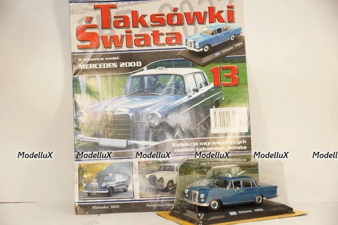 Volkswagen Kafer 1960 light blue, WB124055, WhiteBox 1:24