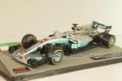 Mercedes AMG F1 W08 EQ Power+  #44 L.Hamilton 2017, Formula 1, AMG Petronas Motorsport, Formula 1 Collection #81, Altaya 1:43 