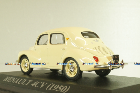 Renault 4CV 1950, beige, Altaya 1:43