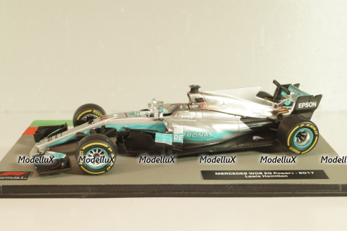 Mercedes AMG F1 W08 EQ Power+  #44 L.Hamilton 2017, Formula 1, AMG Petronas Motorsport, Formula 1 Collection #81, Altaya 1:43 