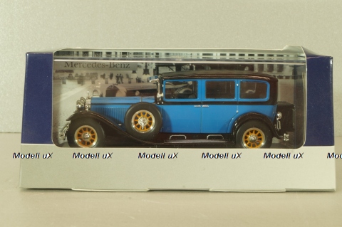 Mercedes-Benz Nurburg 460 N Pullman-Limousine (W08) 1929, blue 7905007, WhiteBox 1:43