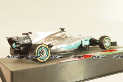Mercedes AMG F1 W08 EQ Power+  #44 L.Hamilton 2017, Formula 1, AMG Petronas Motorsport, Formula 1 Collection #81, Altaya 1:43 