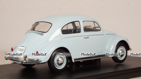 Volkswagen Kafer 1960 light blue, WB124055, WhiteBox 1:24