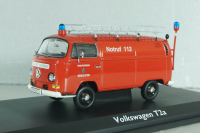Volkswagen T2a Feuerwehr Wendelstein with roof rack, Schuco 1:43
