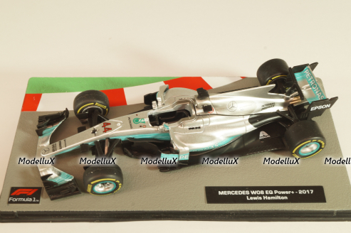 Mercedes AMG F1 W08 EQ Power+  #44 L.Hamilton 2017, Formula 1, AMG Petronas Motorsport, Formula 1 Collection #81, Altaya 1:43 