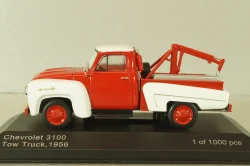 Chevrolet 3100 tow truck 1956, red/white, WB233, WhiteBox 1:43