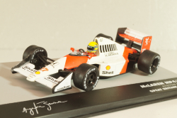 McLaren MP4/5B #27 Ayrton Senna, British GP 1990, Formula 1, Formula 1 Collection #185, Altaya 1:43