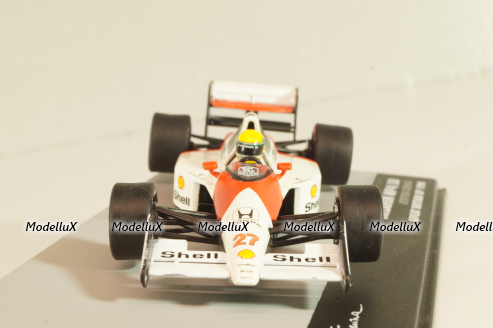 McLaren MP4/5B #27 Ayrton Senna, British GP 1990, Formula 1, Formula 1 Collection #185, Altaya 1:43