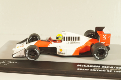 McLaren MP4/5B #27 Ayrton Senna, British GP 1990, Formula 1, Formula 1 Collection #185, Altaya 1:43