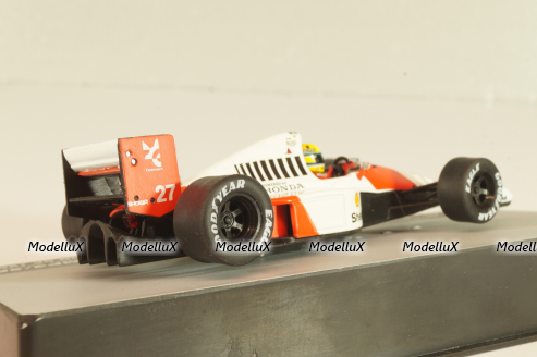 McLaren MP4/5B #27 Ayrton Senna, British GP 1990, Formula 1, Formula 1 Collection #185, Altaya 1:43