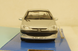 Peugeot 206 Silver, Cararama 1:43