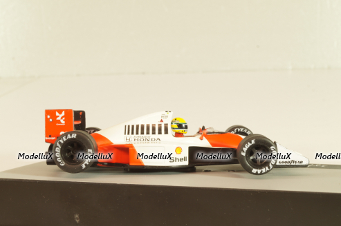 McLaren MP4/5B #27 Ayrton Senna, British GP 1990, Formula 1, Formula 1 Collection #185, Altaya 1:43