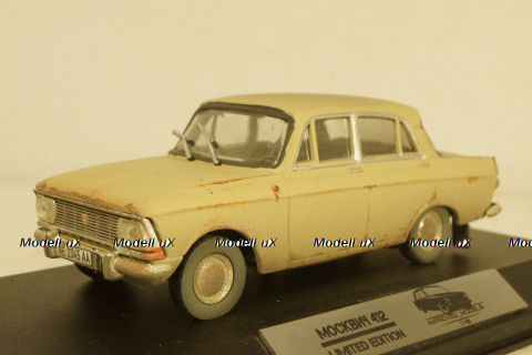 Москвич-412 бежевый, Improved Models 1:43