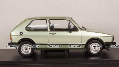 Volkswagen Golf GTI (Golf I) 1983, light green, WB124056, WhiteBox 1:24