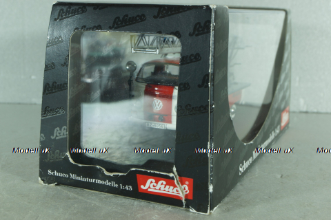 Volkswagen T2a Feuerwehr mit Drehleiter  03341, Schuco 1:43