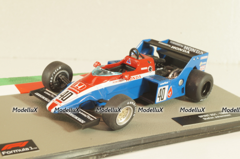 Spirit 201C #40 Stefan Johansson European GP 1983, Formula 1, Formula 1 Collection #185, Altaya 1:43