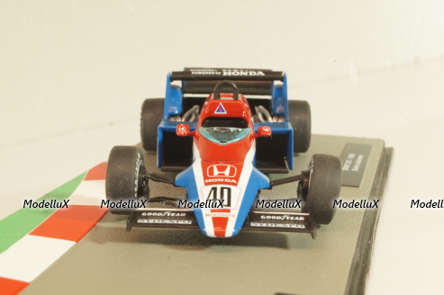 Spirit 201C #40 Stefan Johansson European GP 1983, Formula 1, Formula 1 Collection #185, Altaya 1:43
