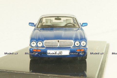 Jaguar XJ8 (X308) 1998, blue, CLC588, IXO 1:43