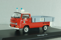 Volkswagen T2a Pritsche, Feuerwehr Fürth 1965 bus , 03334, Schuco 1:43