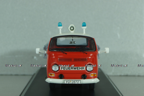 Volkswagen T2a Pritsche, Feuerwehr Fürth 1965 bus , 03334, Schuco 1:43