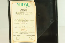 Brabham BT-49C #5 winner S.Marino GP 1981, Nelson Piquet, QFC99049, Quartzo 1:43