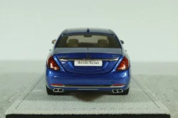 Mercedes S600 V12 S-Class Maybach 2016, blue, ALM420105, Almost Real 1:43