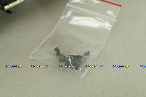 Mercedes 1729 truck, with trailer, red "Truck of the year 1990", 314, NZG 1:43 