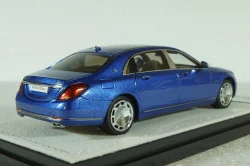 Mercedes S600 V12 S-Class Maybach 2016, blue, ALM420105, Almost Real 1:43