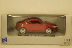 Audi TT 2007 Red, New Ray 1:43