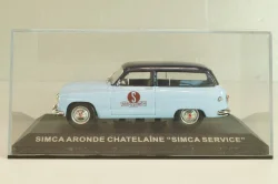 Simca Aronde Chatelaine "Simca Service", light blue/blue, Altaya 1:43