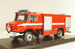 Mercedes-Benz Zetros 1833 A 4x4 TLF 20/4500, пожарный автомобиль, красный, TR4839, TruckTyr 1:43