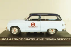 Simca Aronde Chatelaine "Simca Service", light blue/blue, Altaya 1:43
