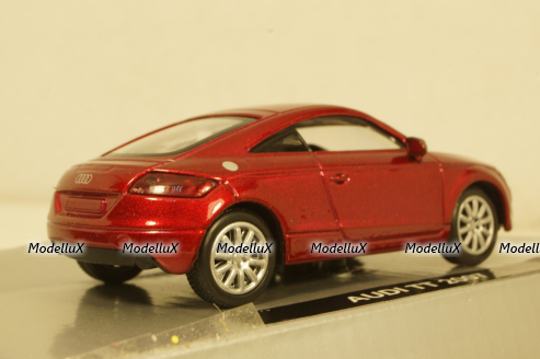 Audi TT 2007 Red, New Ray 1:43