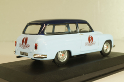 Simca Aronde Chatelaine "Simca Service", light blue/blue, Altaya 1:43