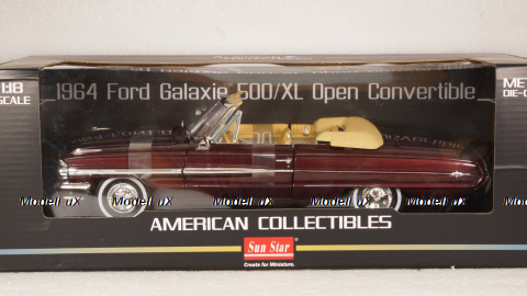 Ford Galaxie 500XL Open convertible 1964, SUN1432, SunStar 1:18