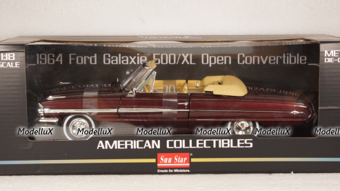 Ford Galaxie 500XL Open convertible 1964, SUN1432, SunStar 1:18