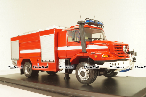 Mercedes-Benz Zetros 1833 A 4x4 TLF 20/4500, пожарный автомобиль, красный, TR4839, TruckTyr 1:43