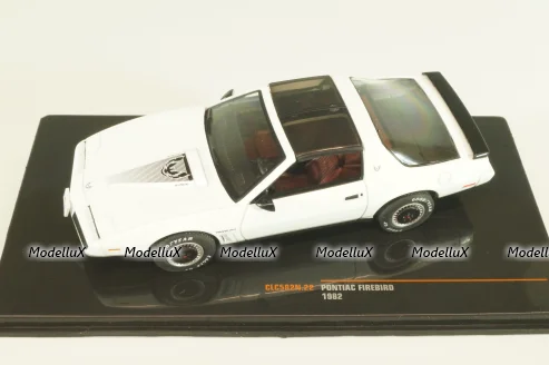 Pontiac Firebird 1982, white, CLC582, IXO 1:43