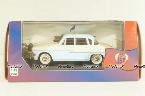 Sachsenring P240 1958, light blue/white, IST011, IST 1:43