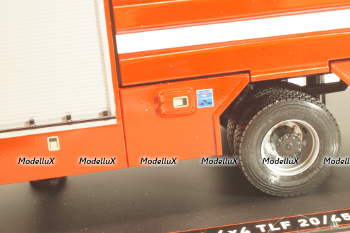 Mercedes-Benz Zetros 1833 A 4x4 TLF 20/4500, пожарный автомобиль, красный, TR4839, TruckTyr 1:43