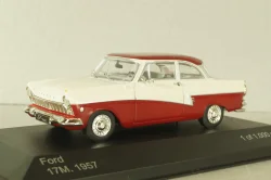 Ford Taunus 17M (P2) white/red, WB190, WhiteBox 1:43