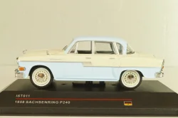 Sachsenring P240 1958, light blue/white, IST011, IST 1:43