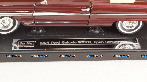 Ford Galaxie 500XL Open convertible 1964, SUN1432, SunStar 1:18