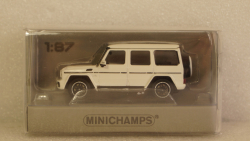 Mercedes AMG G65 G-Class 2015 white, 870037006, Minichamps 1:87