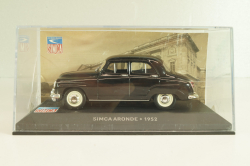 Simca Aronde 1952, black, LBAS058, Les Belles Annees Simca #58, Altaya 1:43